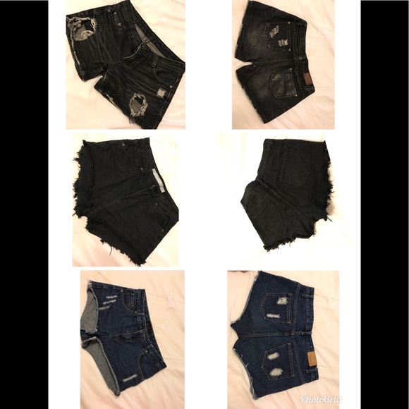 Pants - 🌟 SOLD SALE BUNDLES 3 high waisted shorts